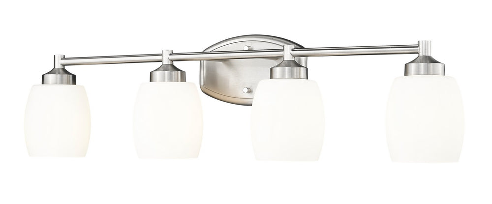 Z-Lite Canada - Four Light Vanity - Kendrick - Brushed Nickel- Union Lighting Luminaires Decor