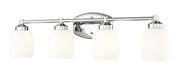 Z-Lite Canada - Four Light Vanity - Kendrick - Chrome- Union Lighting Luminaires Decor