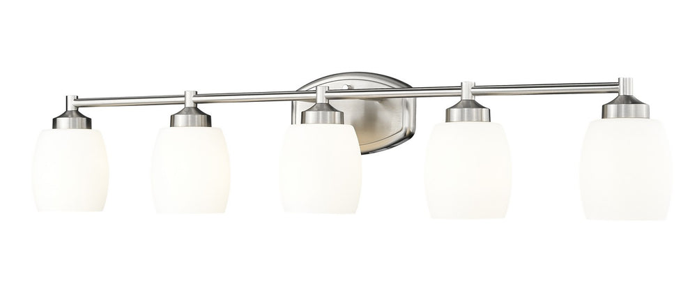 Z-Lite Canada - Five Light Vanity - Kendrick - Brushed Nickel- Union Lighting Luminaires Decor