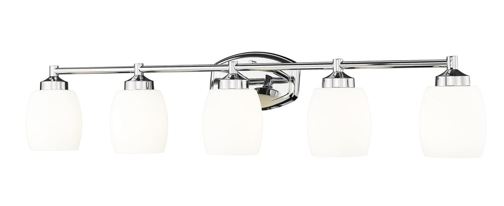 Z-Lite Canada - Five Light Vanity - Kendrick - Chrome- Union Lighting Luminaires Decor