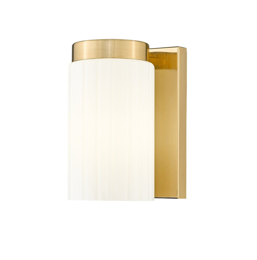 Z-Lite Canada - One Light Wall Sconce - Burk - Luxe Gold- Union Lighting Luminaires Decor
