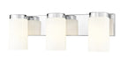 Z-Lite Canada - Three Light Vanity - Burk - Chrome- Union Lighting Luminaires Decor