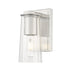 Z-Lite Canada - One Light Wall Sconce - Titus - Brushed Nickel- Union Lighting Luminaires Decor