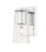 Z-Lite Canada - One Light Wall Sconce - Titus - Chrome- Union Lighting Luminaires Decor