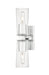 Z-Lite Canada - Two Light Wall Sconce - Titus - Chrome- Union Lighting Luminaires Decor