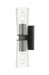 Z-Lite Canada - Two Light Wall Sconce - Titus - Matte Black- Union Lighting Luminaires Decor