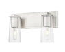Z-Lite Canada - Two Light Vanity - Titus - Brushed Nickel- Union Lighting Luminaires Decor