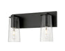 Z-Lite Canada - Two Light Vanity - Titus - Matte Black- Union Lighting Luminaires Decor