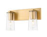 Z-Lite Canada - Two Light Vanity - Titus - Modern Gold- Union Lighting Luminaires Decor