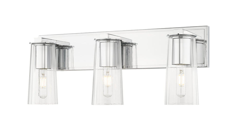 Z-Lite Canada - Three Light Vanity - Titus - Chrome- Union Lighting Luminaires Decor