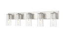 Z-Lite Canada - Five Light Vanity - Titus - Brushed Nickel- Union Lighting Luminaires Decor