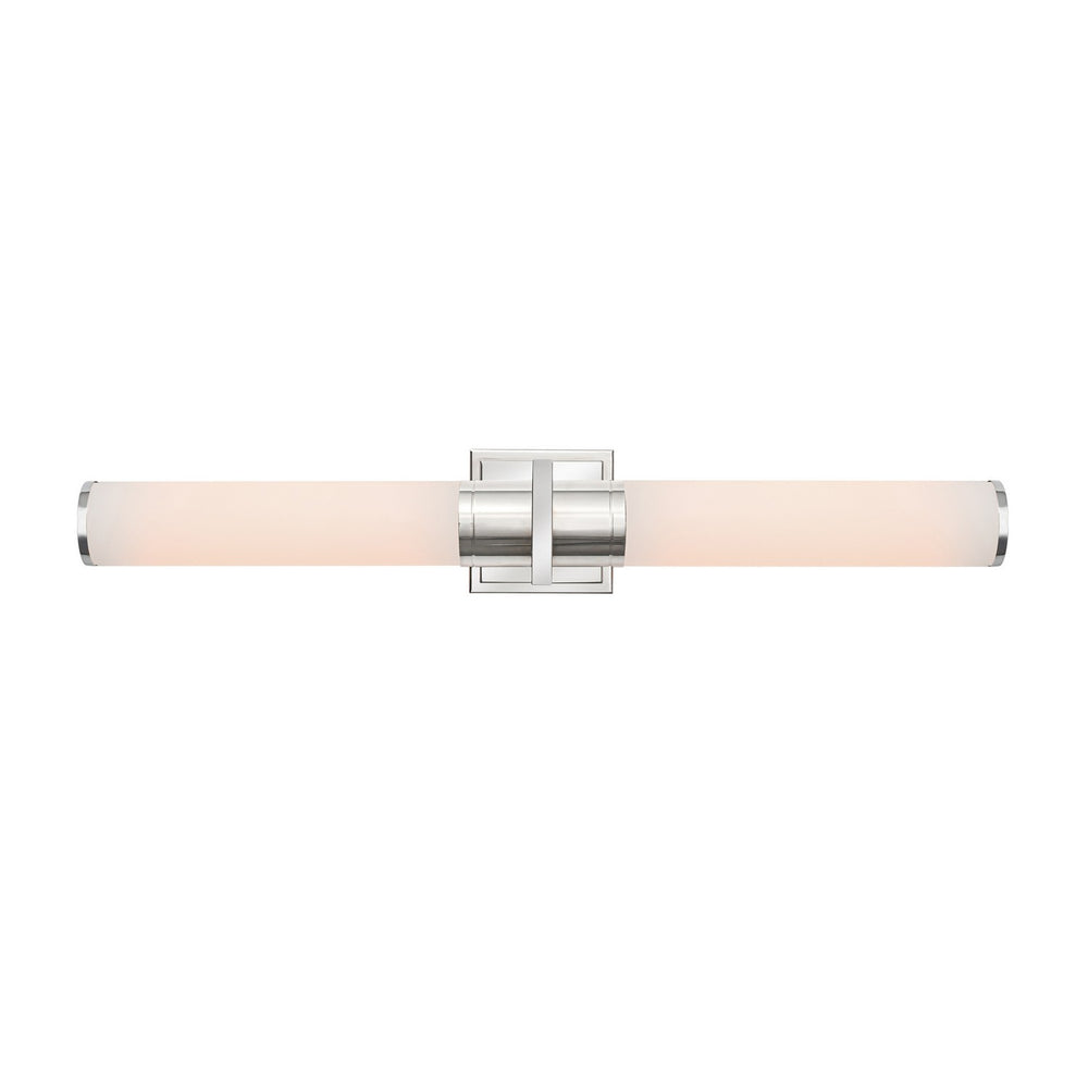 Artcraft Canada - Two Light Bathroom Vanity - Positano - Polished Nickel- Union Lighting Luminaires Decor