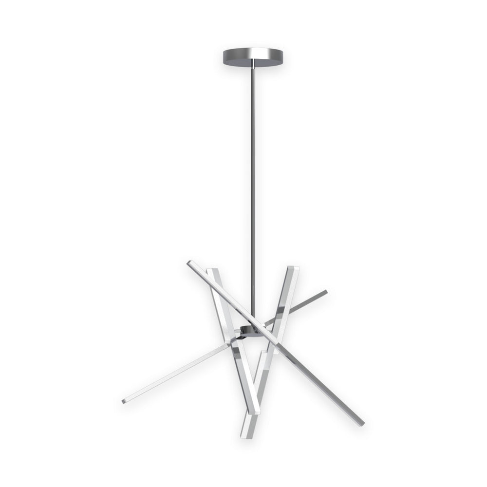 Artcraft Canada - LED Pendant - Stix - Chrome- Union Lighting Luminaires Decor