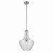 Kichler Canada - One Light Pendant - Everly - Chrome- Union Lighting Luminaires Decor