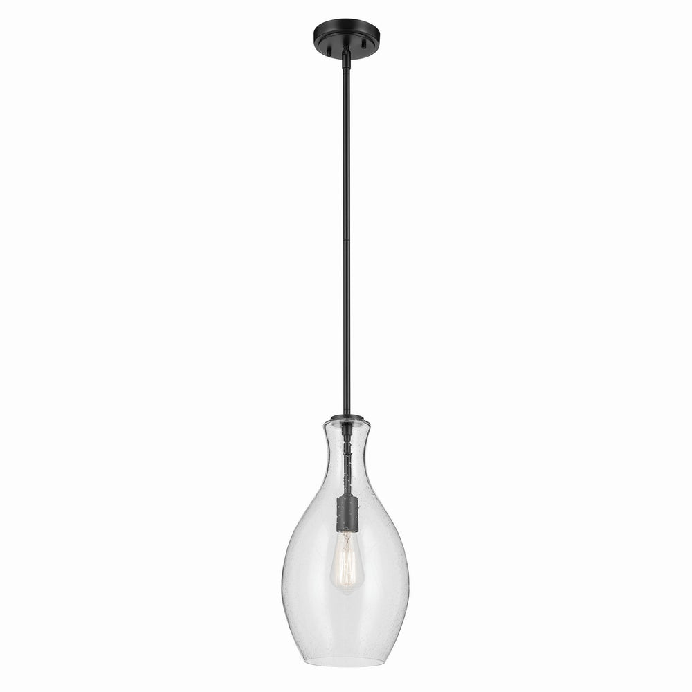 Kichler Canada - One Light Pendant - Everly - Black- Union Lighting Luminaires Decor