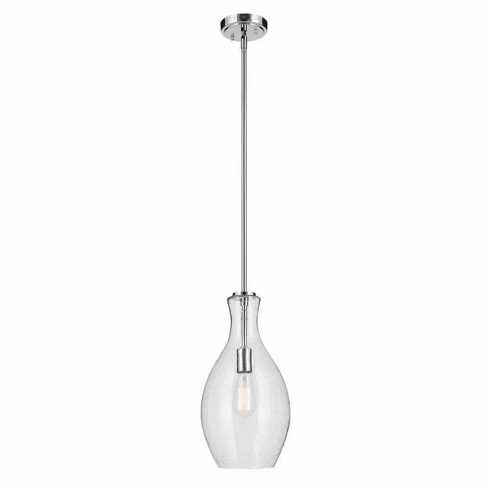 Kichler Canada - One Light Pendant - Everly - Chrome- Union Lighting Luminaires Decor