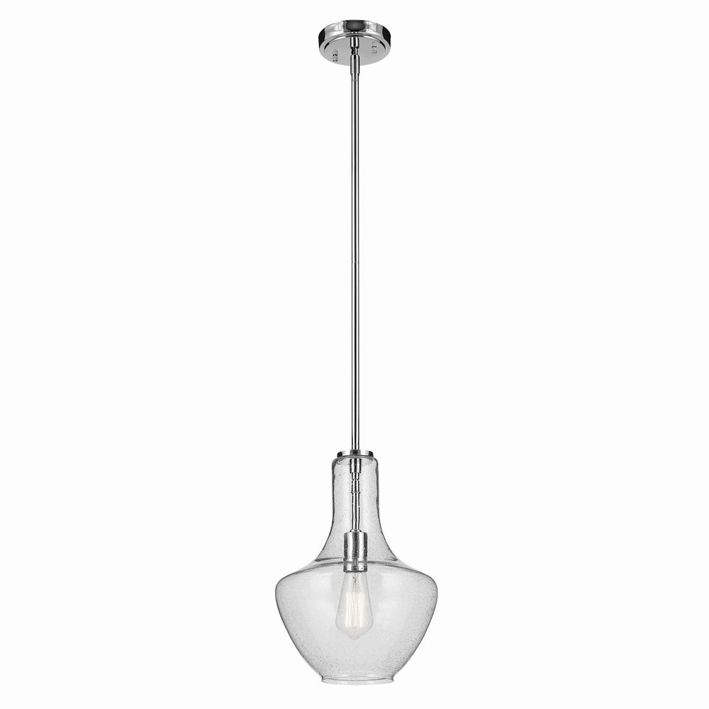 Kichler Canada - One Light Pendant - Everly - Chrome- Union Lighting Luminaires Decor