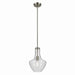 Kichler Canada - One Light Pendant - Everly - Brushed Nickel- Union Lighting Luminaires Decor