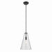 Kichler Canada - One Light Pendant - Everly - Black- Union Lighting Luminaires Decor