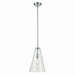 Kichler Canada - One Light Pendant - Everly - Chrome- Union Lighting Luminaires Decor