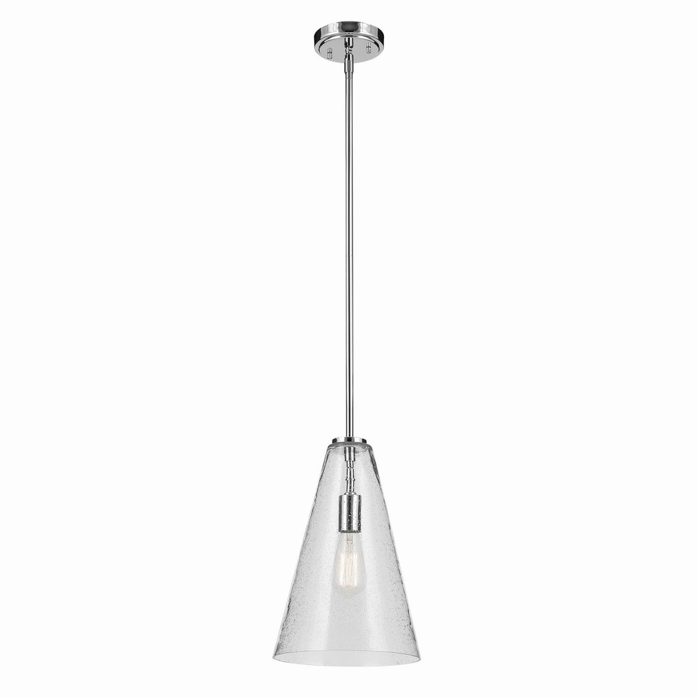 Kichler Canada - One Light Pendant - Everly - Chrome- Union Lighting Luminaires Decor