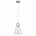 Kichler Canada - One Light Pendant - Everly - Brushed Nickel- Union Lighting Luminaires Decor