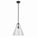 Kichler Canada - One Light Pendant - Everly - Black- Union Lighting Luminaires Decor