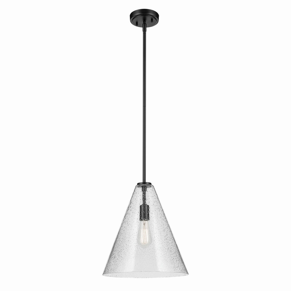 Kichler Canada - One Light Pendant - Everly - Black- Union Lighting Luminaires Decor