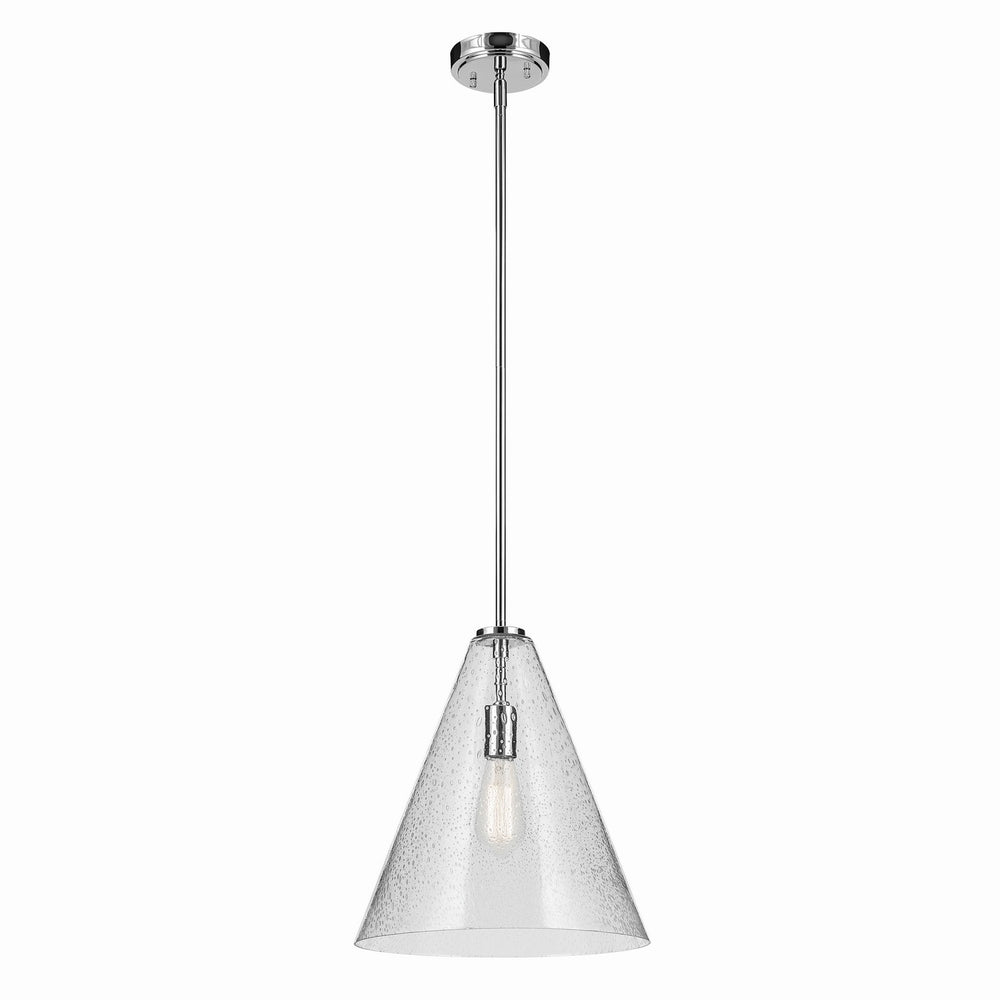 Kichler Canada - One Light Pendant - Everly - Chrome- Union Lighting Luminaires Decor