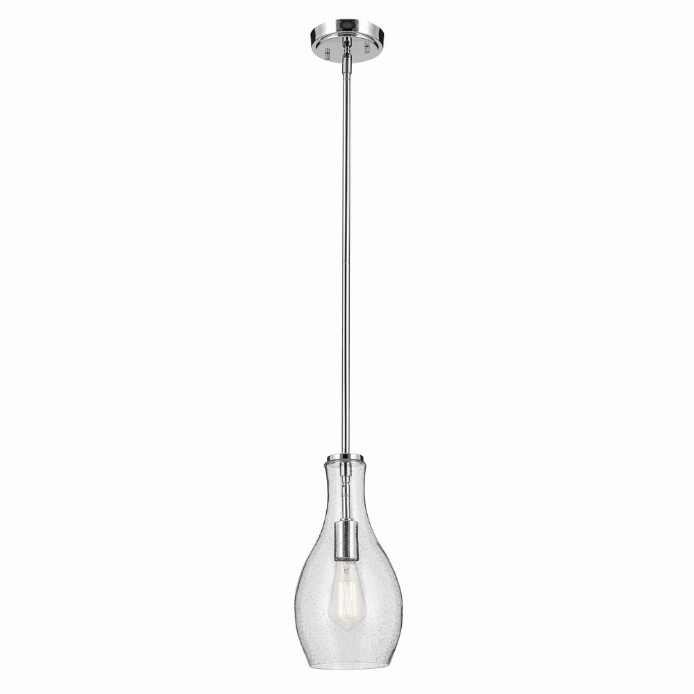 Kichler Canada - One Light Pendant - Everly - Chrome- Union Lighting Luminaires Decor