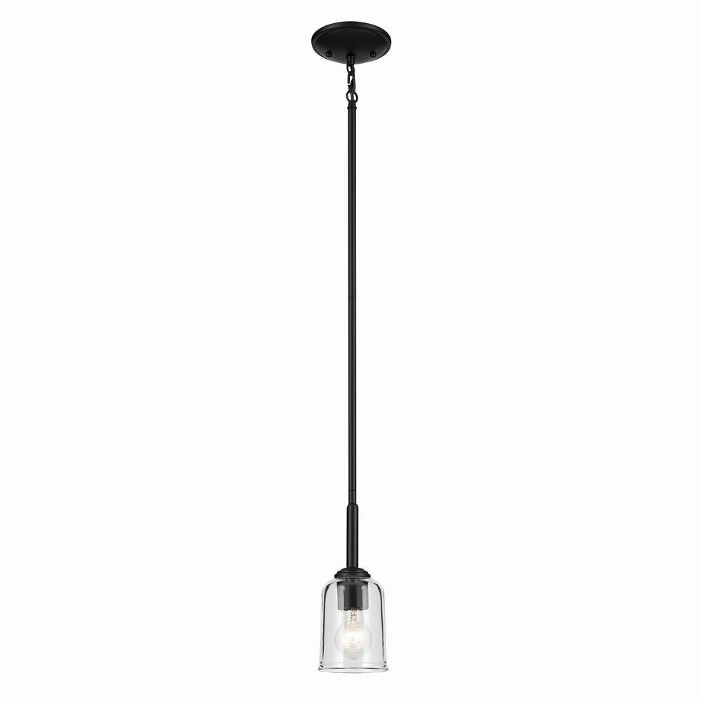Kichler Canada - One Light Mini Pendant - Shailene - Black- Union Lighting Luminaires Decor