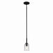 Kichler Canada - One Light Mini Pendant - Shailene - Black- Union Lighting Luminaires Decor