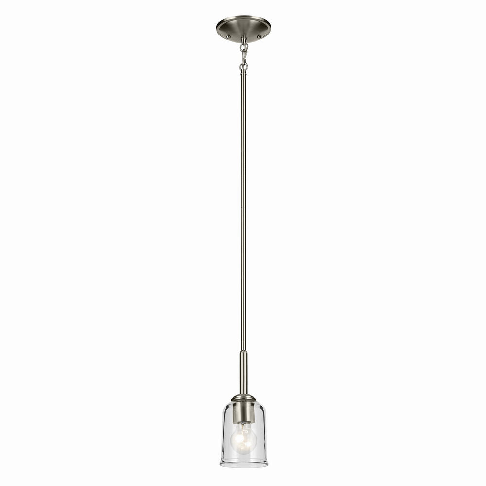 Kichler Canada - One Light Mini Pendant - Shailene - Brushed Nickel- Union Lighting Luminaires Decor