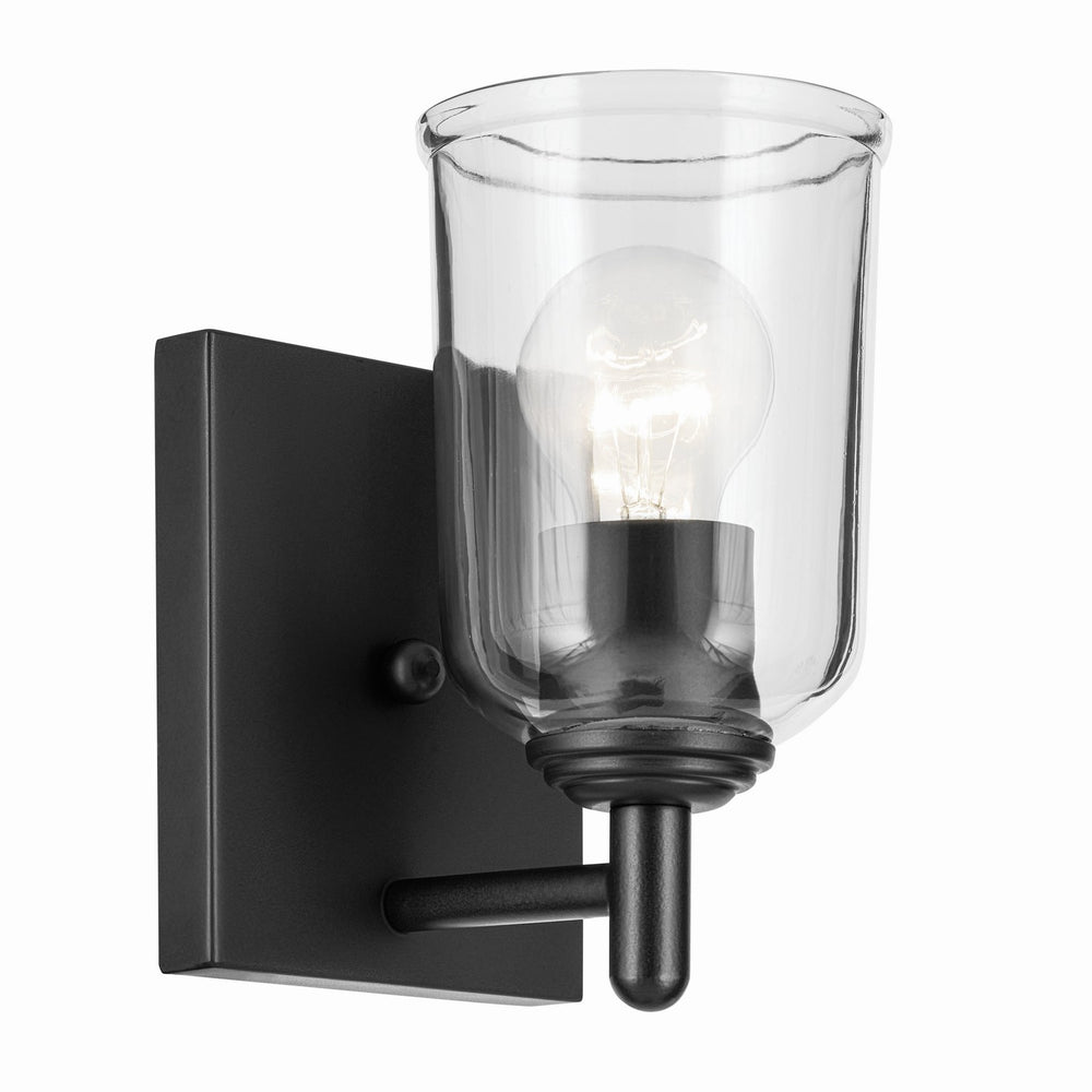 Kichler Canada - One Light Wall Sconce - Shailene - Black- Union Lighting Luminaires Decor