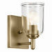 Kichler Canada - One Light Wall Sconce - Shailene - Natural Brass- Union Lighting Luminaires Decor