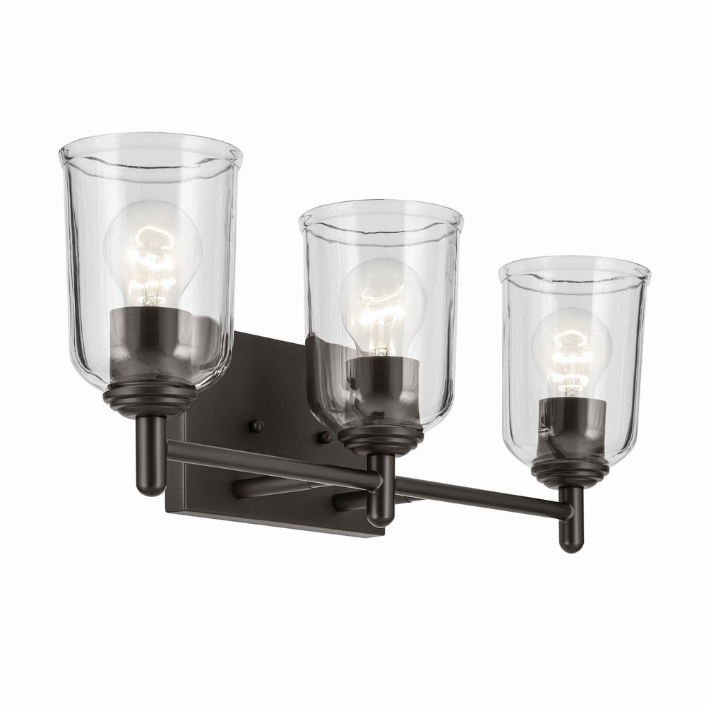 Kichler Canada - Three Light Bath - Shailene - Olde Bronze- Union Lighting Luminaires Decor