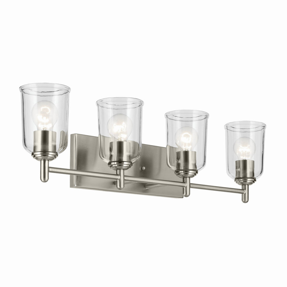 Kichler Canada - Four Light Bath - Shailene - Brushed Nickel- Union Lighting Luminaires Decor