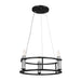 Kichler Canada - Three Light Mini Chandelier - Rosalind - Black- Union Lighting Luminaires Decor