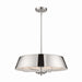 Kichler Canada - Four Light Pendant/Semi Flush - Luella - Polished Nickel- Union Lighting Luminaires Decor