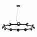 Kichler Canada - 12 Light Chandelier - Palta - Black- Union Lighting Luminaires Decor