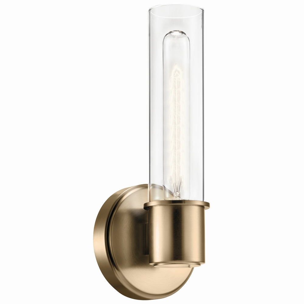 Kichler Canada - One Light Wall Sconce - Aviv - Champagne Bronze- Union Lighting Luminaires Decor