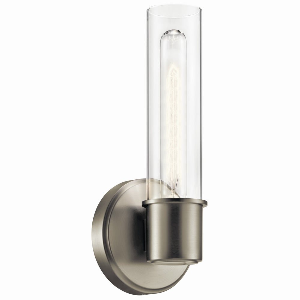Kichler Canada - One Light Wall Sconce - Aviv - Brushed Nickel- Union Lighting Luminaires Decor