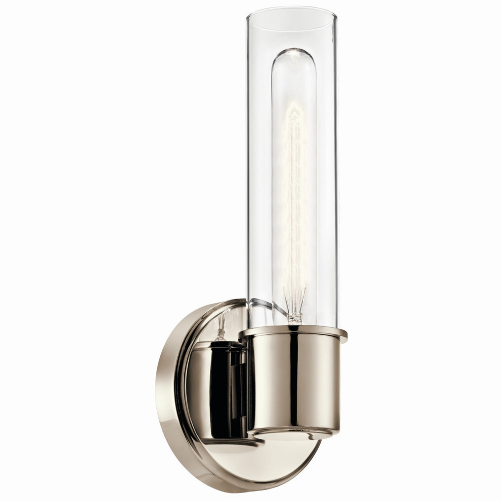 Kichler Canada - One Light Wall Sconce - Aviv - Polished Nickel- Union Lighting Luminaires Decor