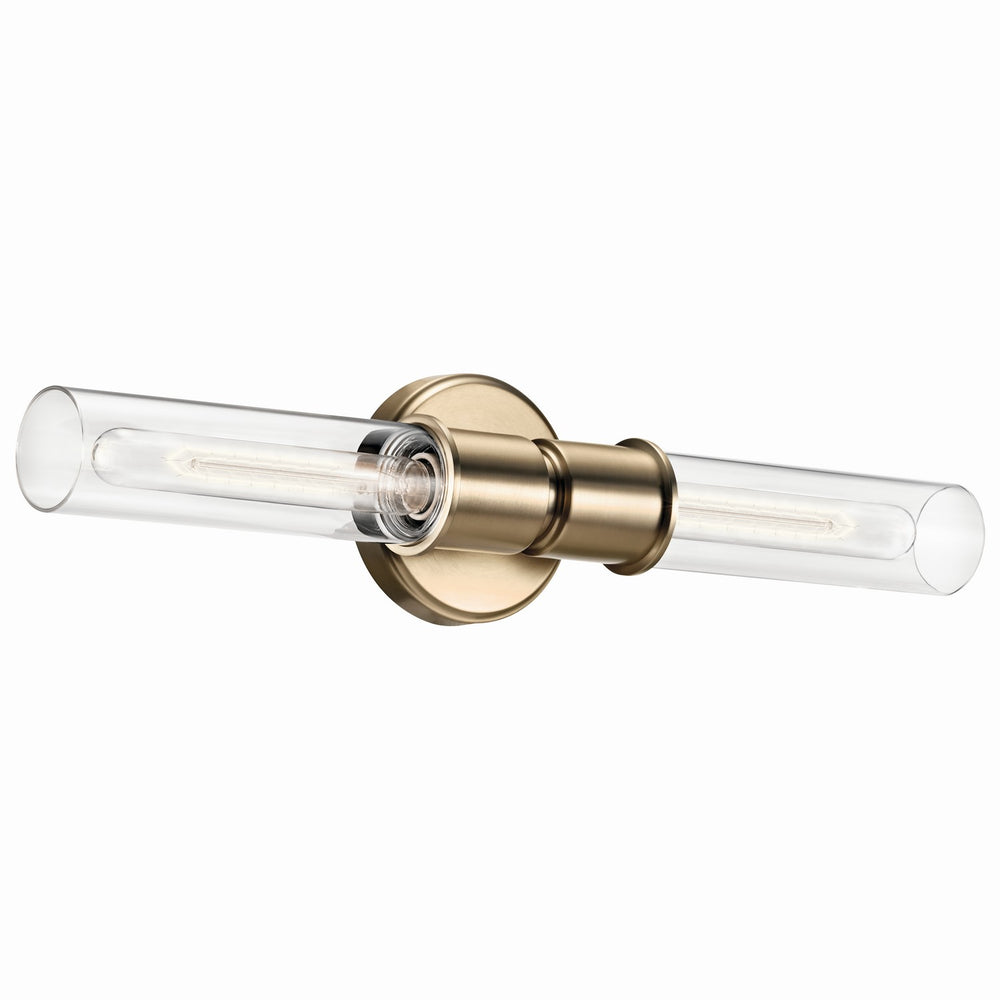 Kichler Canada - Two Light Wall Sconce - Aviv - Champagne Bronze- Union Lighting Luminaires Decor