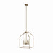 Kichler Canada - Four Light Foyer Pendant - Madden - Champagne Bronze- Union Lighting Luminaires Decor