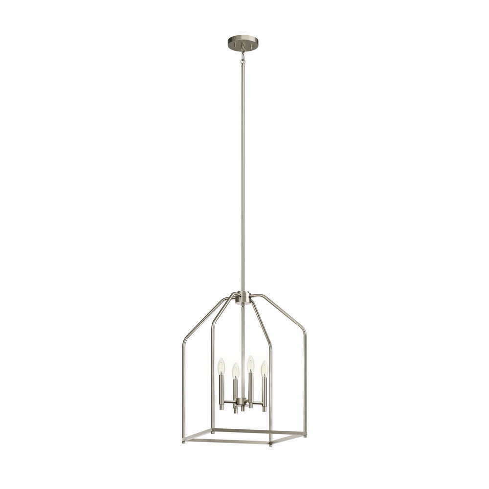 Kichler Canada - Four Light Foyer Pendant - Madden - Brushed Nickel- Union Lighting Luminaires Decor