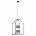 Kichler Canada - Eight Light Foyer Pendant - Madden - Black- Union Lighting Luminaires Decor