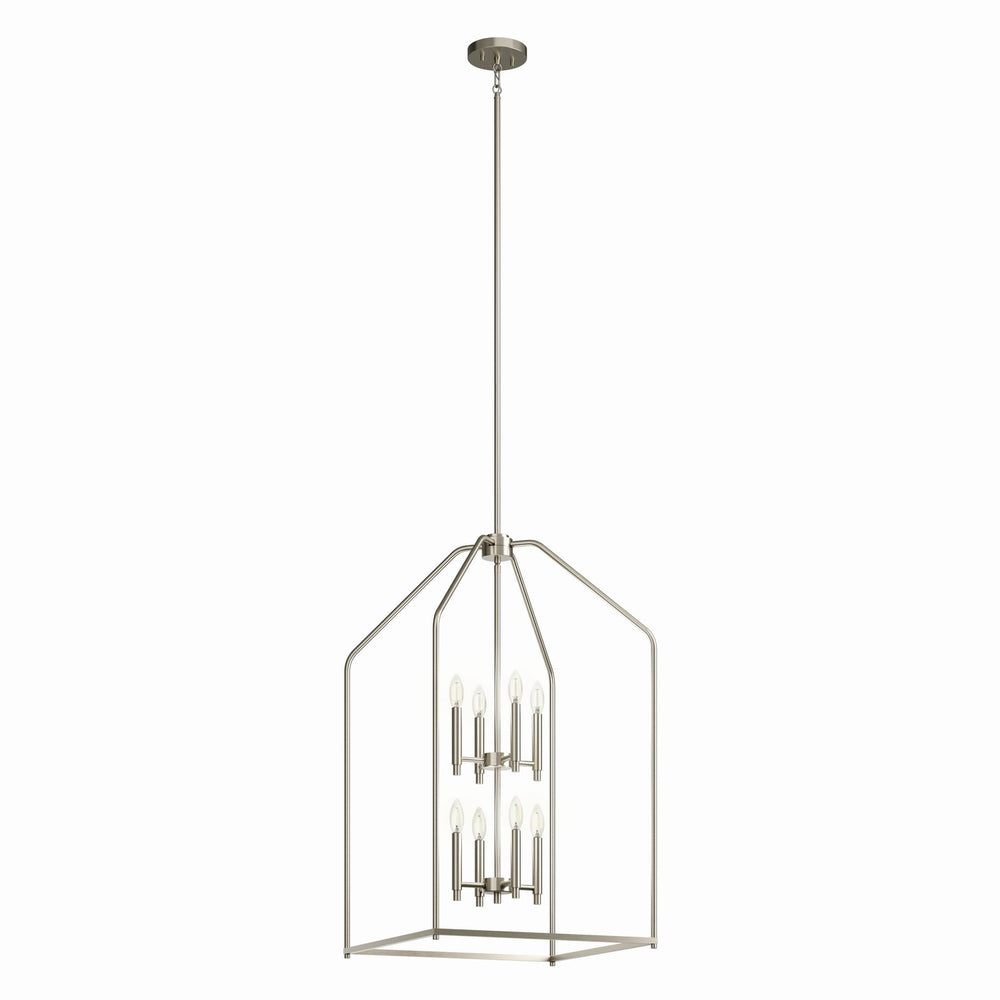 Kichler Canada - Eight Light Foyer Pendant - Madden - Brushed Nickel- Union Lighting Luminaires Decor