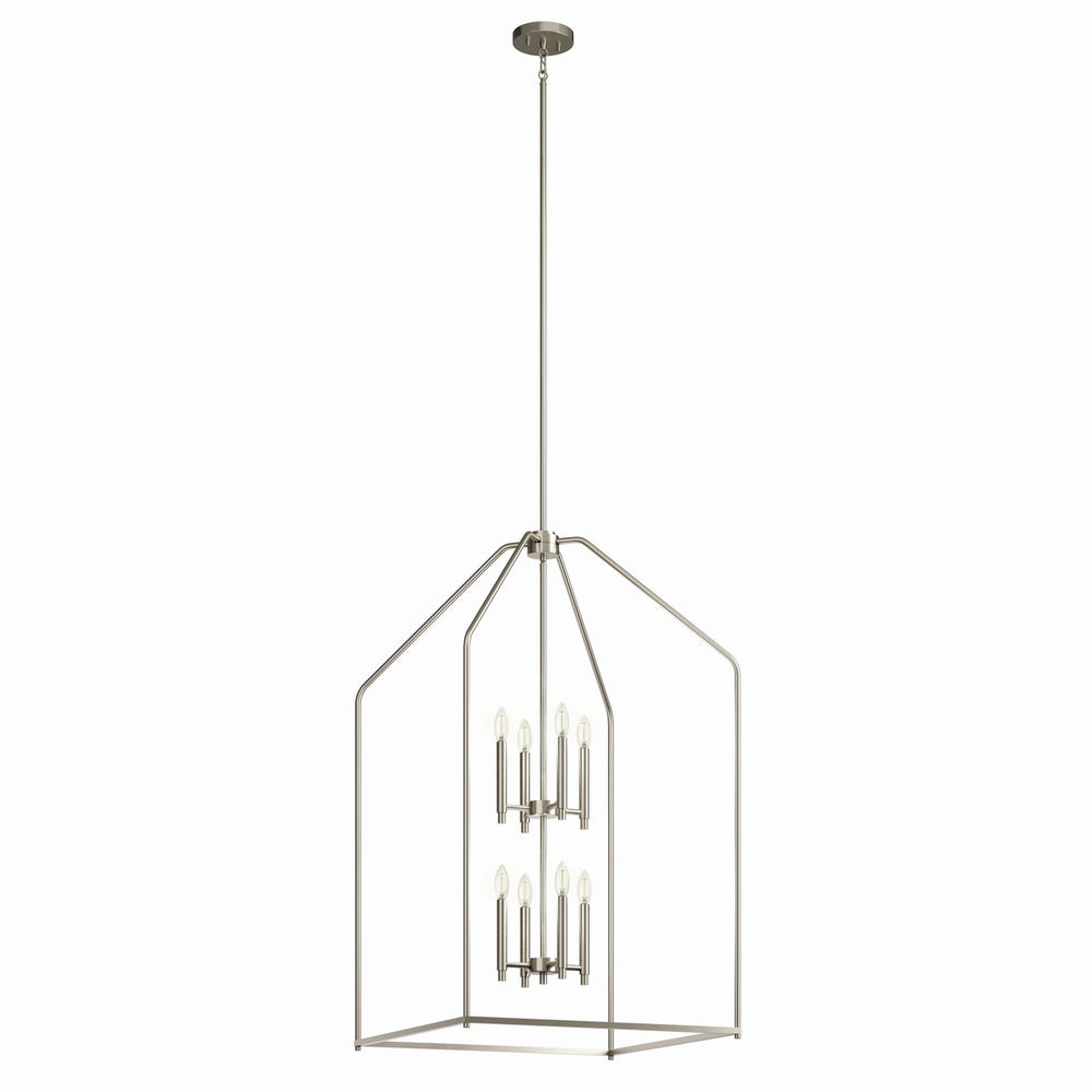 Kichler Canada - Eight Light Foyer Pendant - Madden - Brushed Nickel- Union Lighting Luminaires Decor