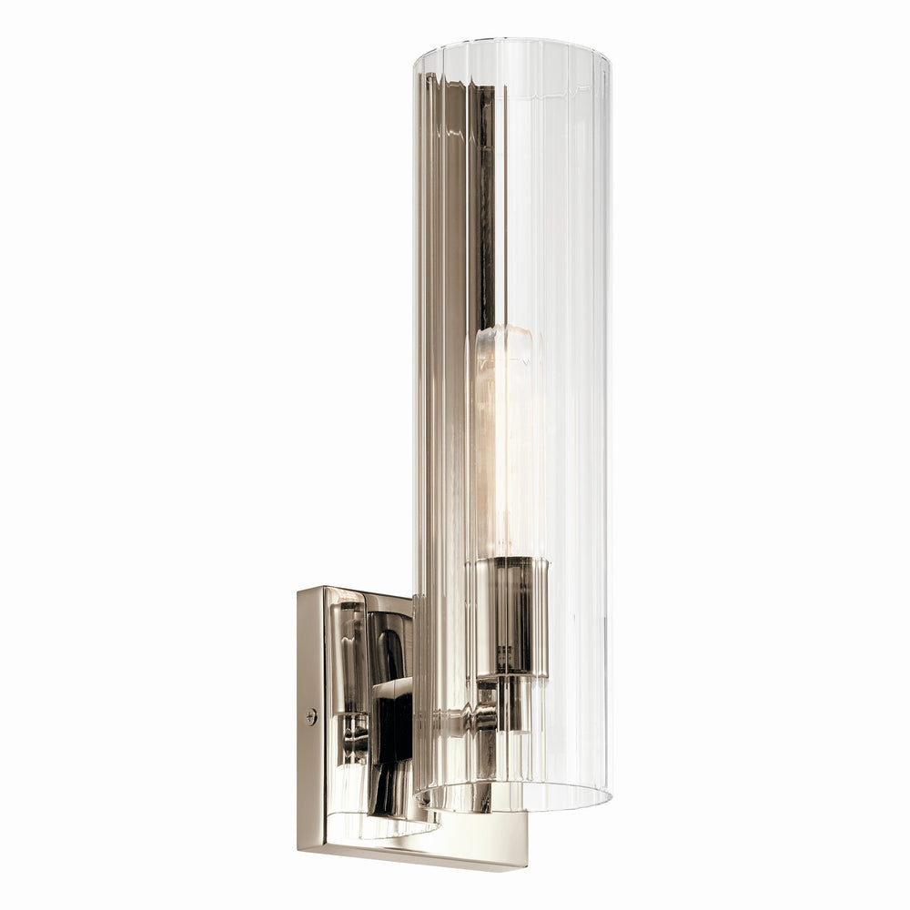 Kichler Canada - One Light Wall Sconce - Jemsa - Polished Nickel- Union Lighting Luminaires Decor